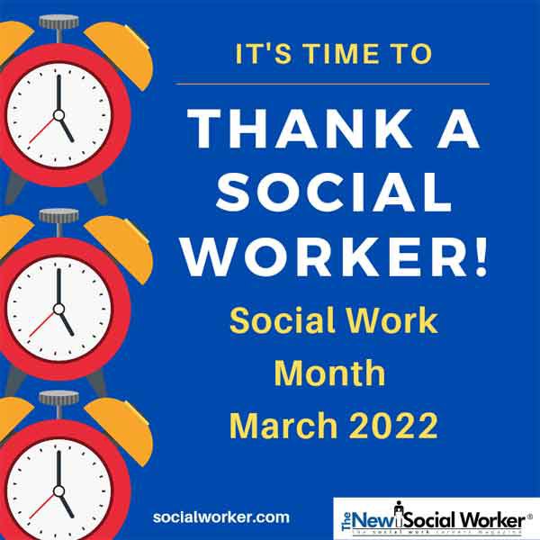 Social Work Month 2022 - Thank You for All You Do Now and Every Day ...